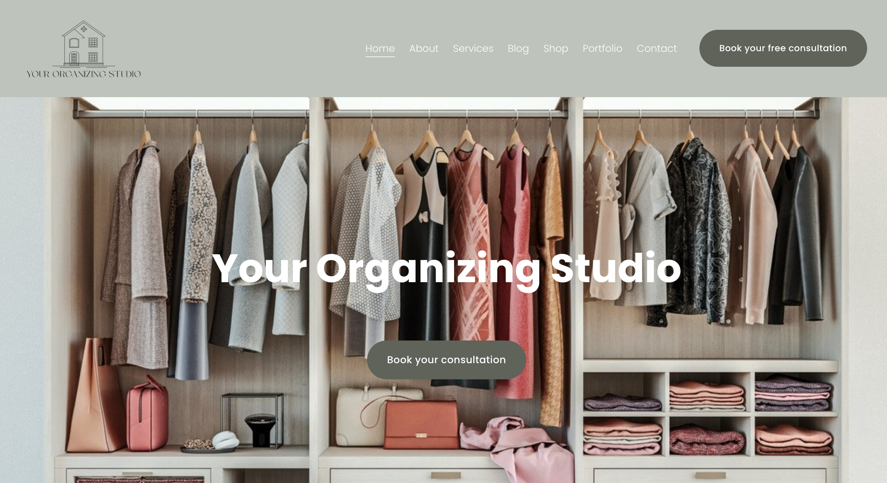 Click here for Your Organizing Studio