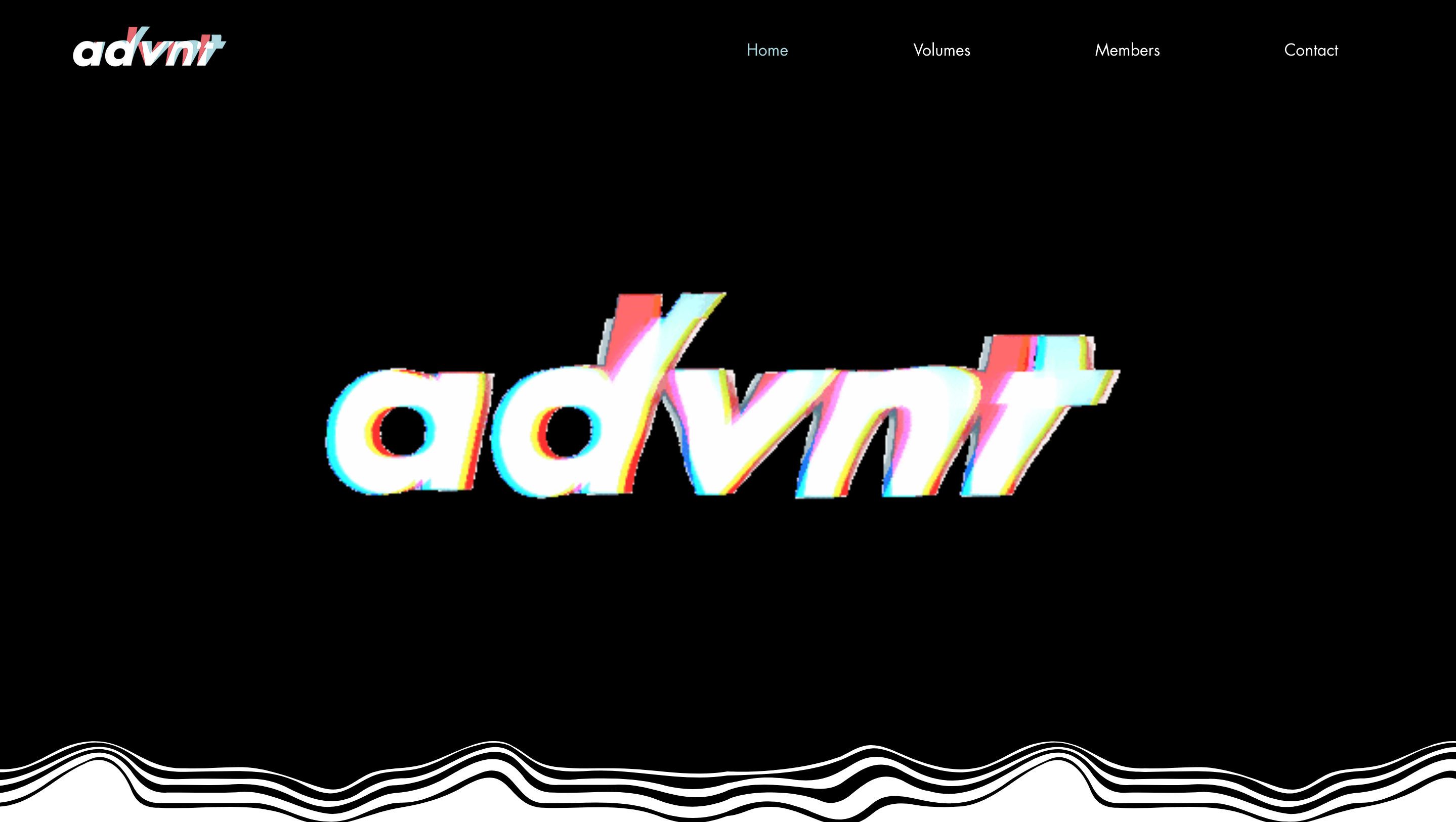 New landing page.